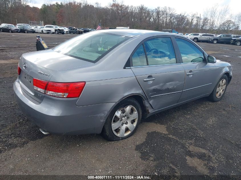 2006 Hyundai Sonata Gls V6/Lx V6 VIN: 5NPEU46FX6H019082 Lot: 40807111