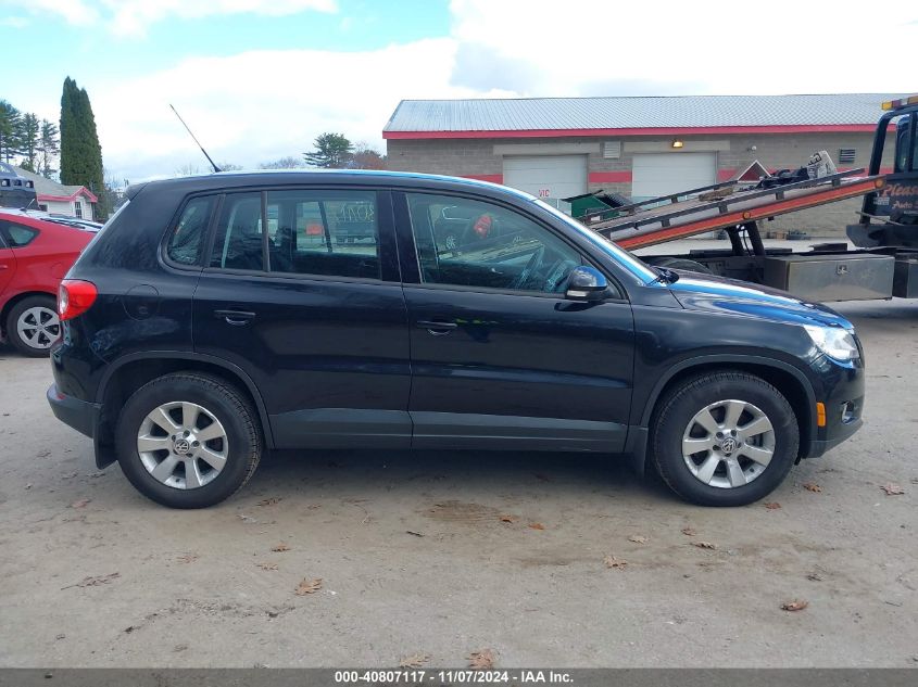 2010 Volkswagen Tiguan S VIN: WVGBV7AX8AW522318 Lot: 40807117