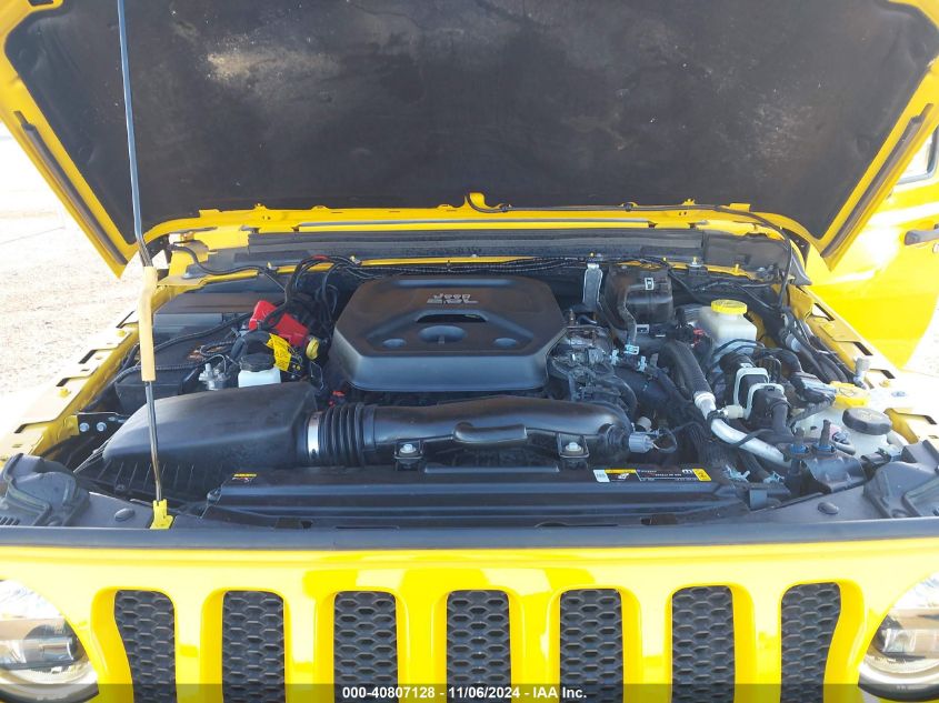 2021 Jeep Wrangler Sport S 4X4 VIN: 1C4GJXAN1MW751206 Lot: 40807128