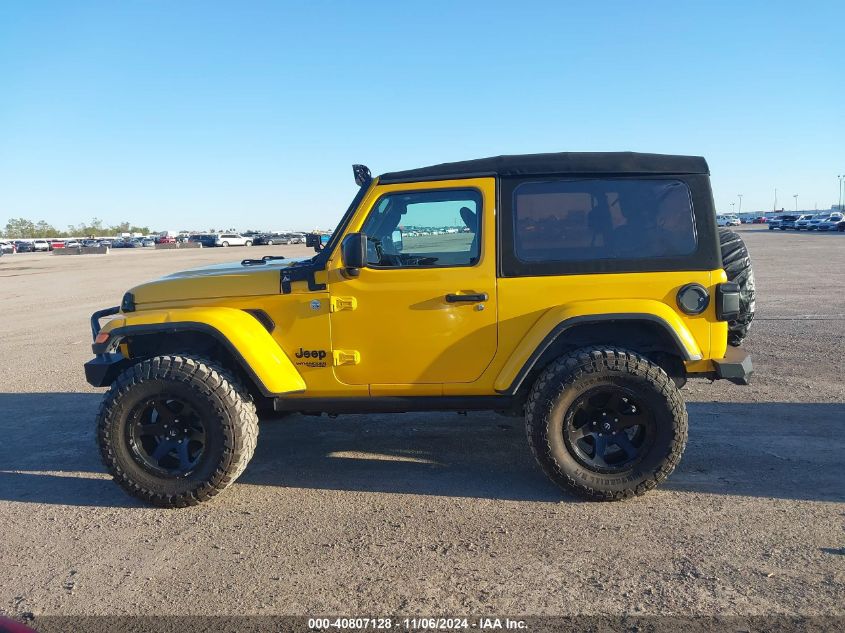 2021 Jeep Wrangler Sport S 4X4 VIN: 1C4GJXAN1MW751206 Lot: 40807128