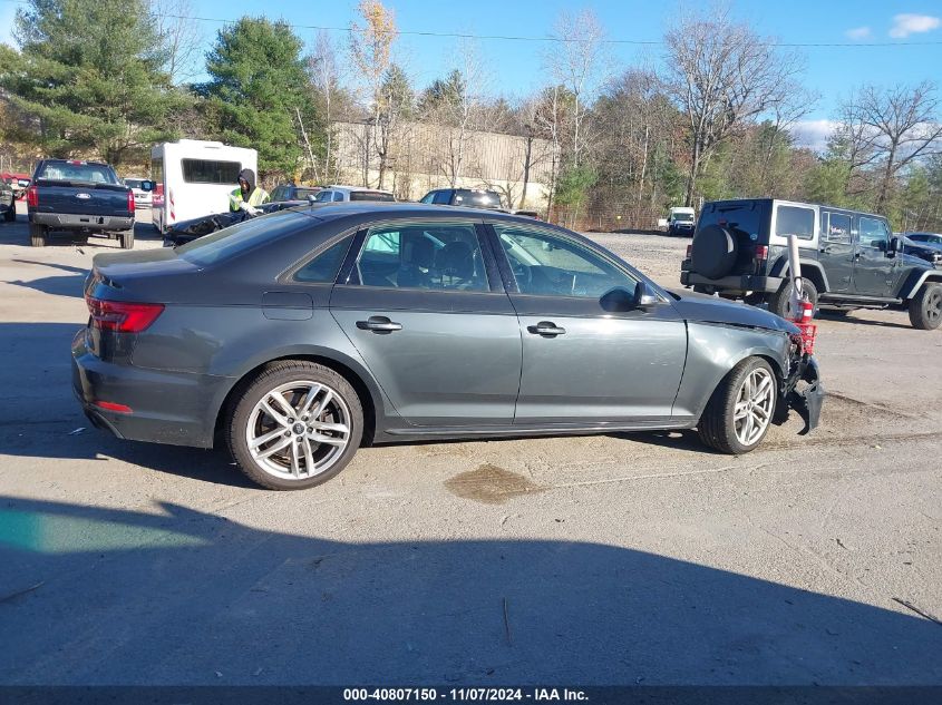 2017 AUDI A4 2.0T SEASON OF AUDI PREMIUM - WAUDNAF40HN046927