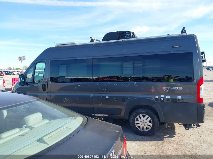 2021 Ram Promaster 3500 Window Van High Roof 159 Wb Ext VIN: 3C6MRVUG4ME504650 Lot: 40807152