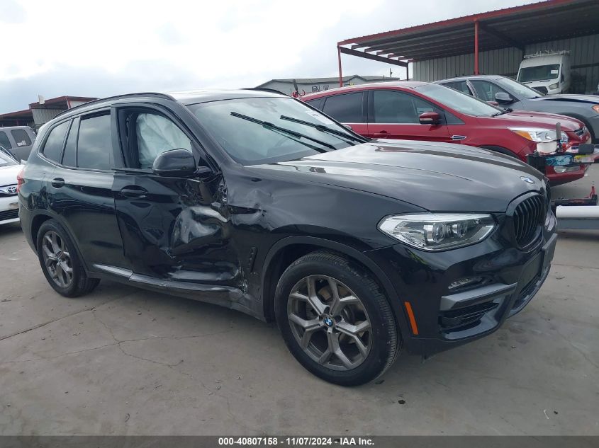 2020 BMW X3 Sdrive30I VIN: 5UXTY3C06L9C64599 Lot: 40807158