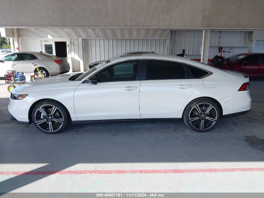 2024 Honda Accord Hybrid Sport VIN: 1HGCY2F56RA0643 Lot: 40807161