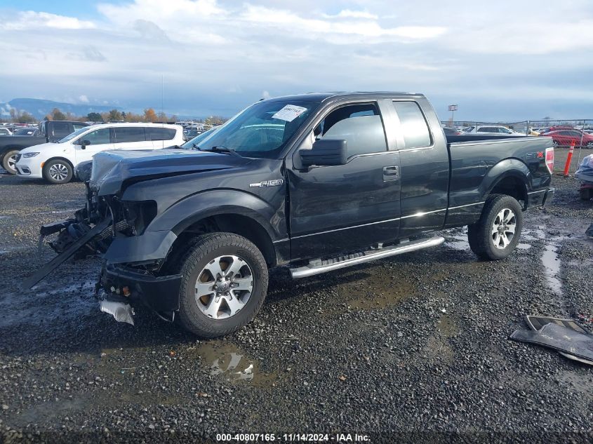 2013 FORD F-150 FX4/LARIAT/STX/XL/XLT - 1FTFX1EF8DKG52495