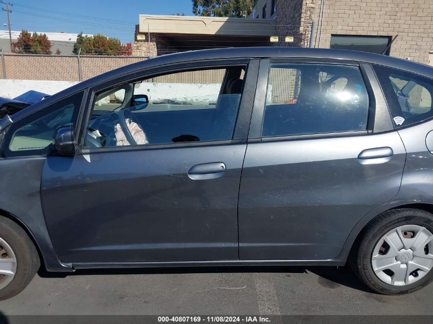 2013 Honda Fit VIN: JHMGE8H35DC031325 Lot: 40807169