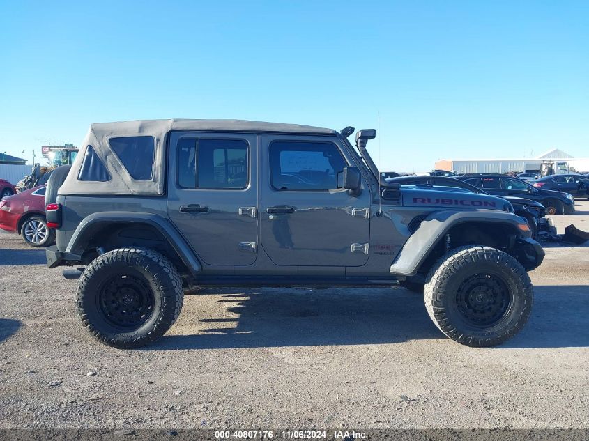 2021 Jeep Wrangler Unlimited Rubicon 4X4 VIN: 1C4HJXFG0MW564599 Lot: 40807176