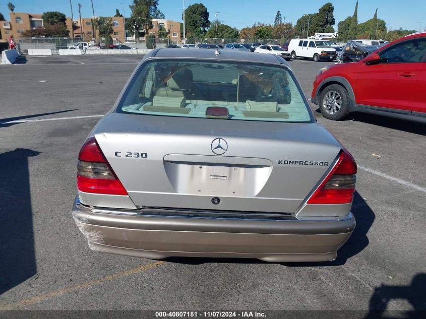 2000 Mercedes-Benz C 230 Kompressor VIN: WDBHA24G0YA836933 Lot: 40807181