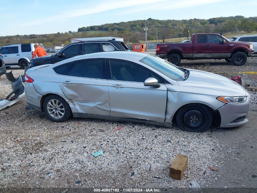 2015 Ford Fusion S VIN: 1FA6P0G7XF5116669 Lot: 40807192