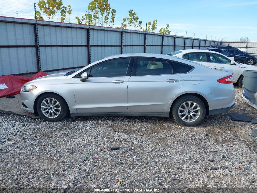 2015 Ford Fusion S VIN: 1FA6P0G7XF5116669 Lot: 40807192