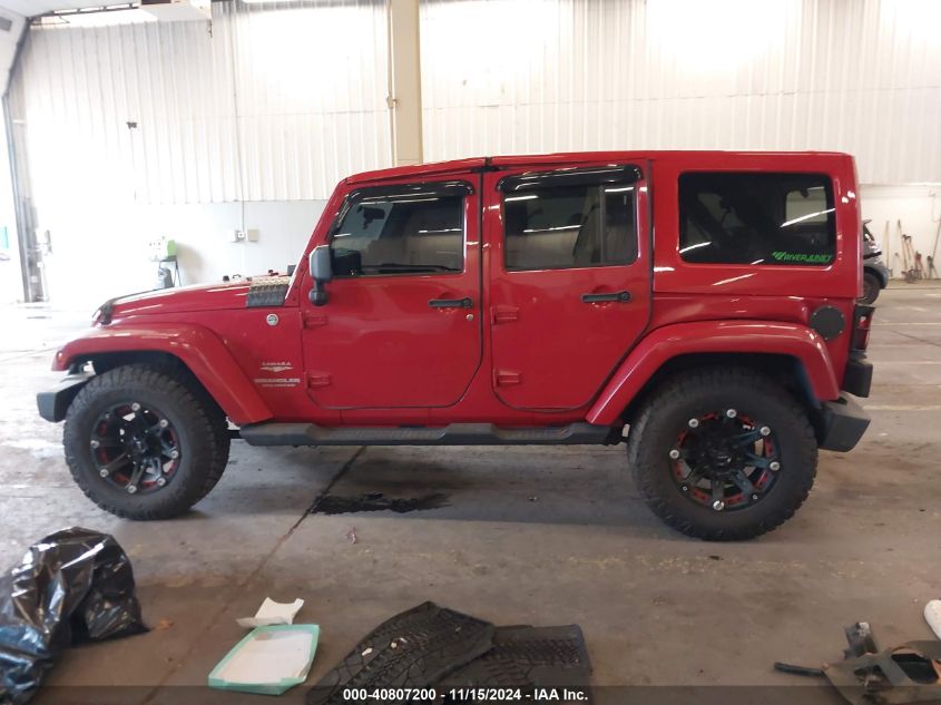 2011 Jeep Wrangler Unlimited Sahara VIN: 1J4HA5H17BL576562 Lot: 40807200