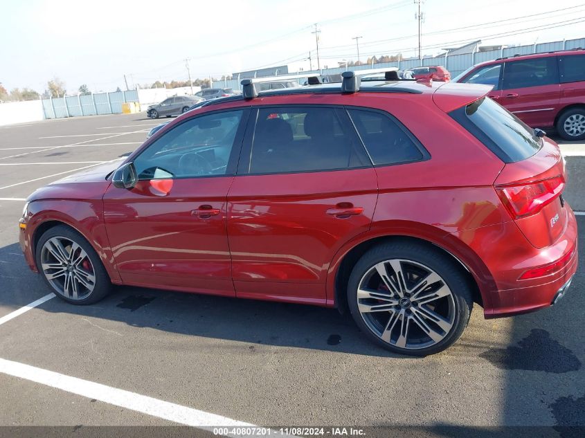 2019 Audi Sq5 3.0T Premium VIN: WA1C4AFY7K2128595 Lot: 40807201