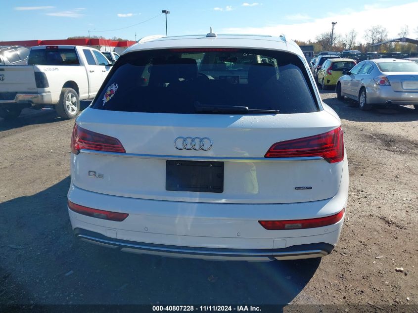 2021 Audi Q5 Premium Plus 45 Tfsi Quattro S Tronic VIN: WA1BAAFY5M2070011 Lot: 40807228