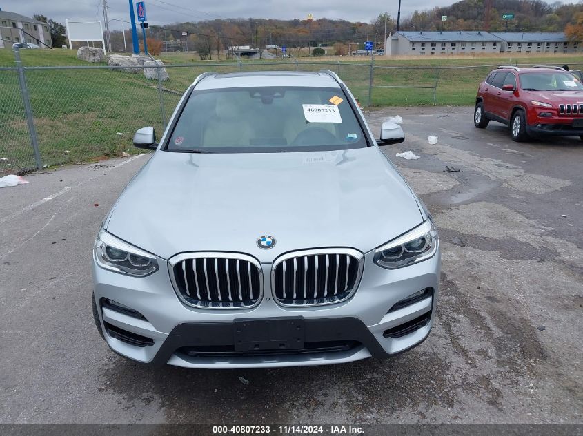 2021 BMW X3 xDrive30I VIN: 5UXTY5C04M9G99120 Lot: 40807233