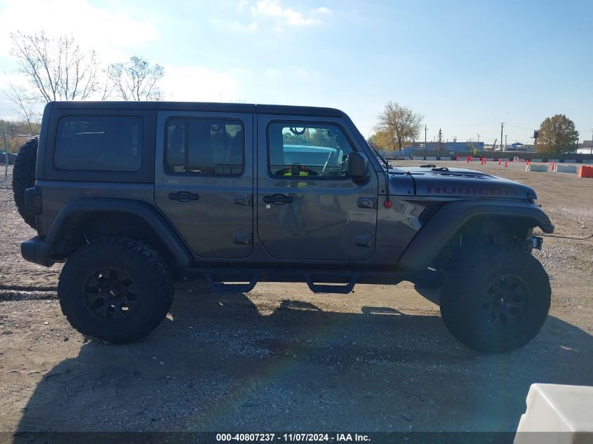 2018 Jeep Wrangler Unlimited Rubicon 4X4 VIN: 1C4HJXFG5JW274323 Lot: 40807237