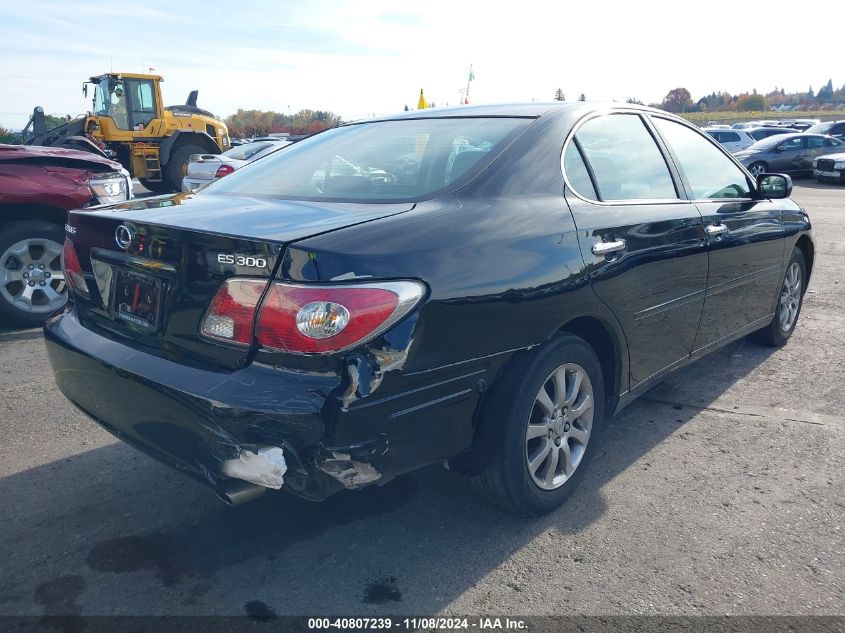 2002 Lexus Es 300 VIN: JTHBF30G720029261 Lot: 40807239