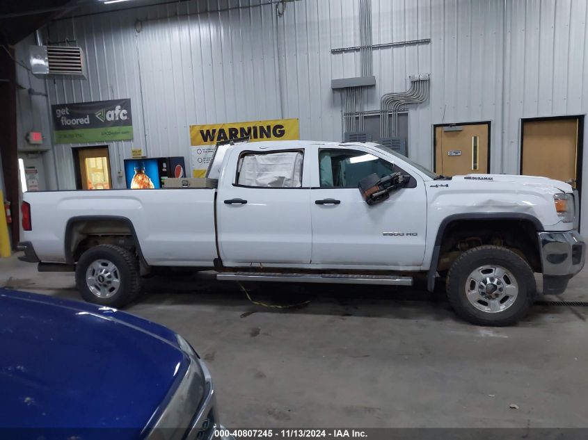 2018 GMC Sierra 2500Hd VIN: 1GT12REY0JF155356 Lot: 40807245