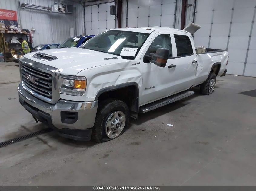 2018 GMC Sierra 2500Hd VIN: 1GT12REY0JF155356 Lot: 40807245