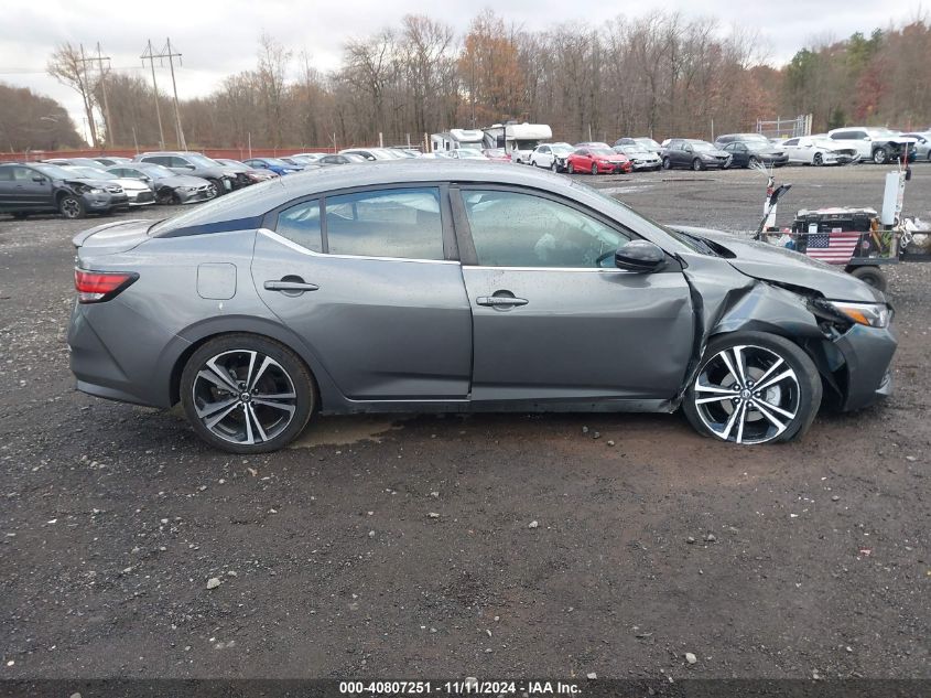 2020 Nissan Sentra Sr VIN: 3N1AB8DV7LY285148 Lot: 40807251