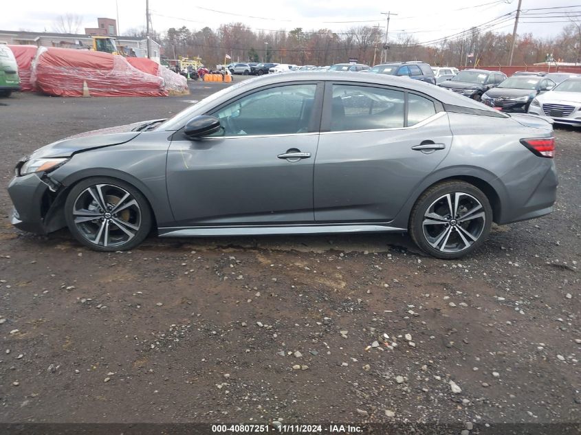 2020 Nissan Sentra Sr VIN: 3N1AB8DV7LY285148 Lot: 40807251