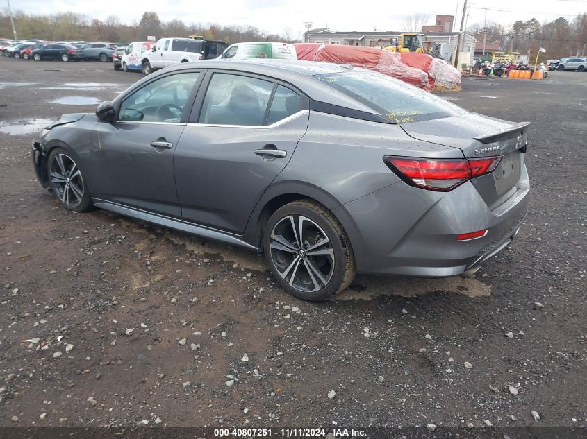 2020 Nissan Sentra Sr VIN: 3N1AB8DV7LY285148 Lot: 40807251