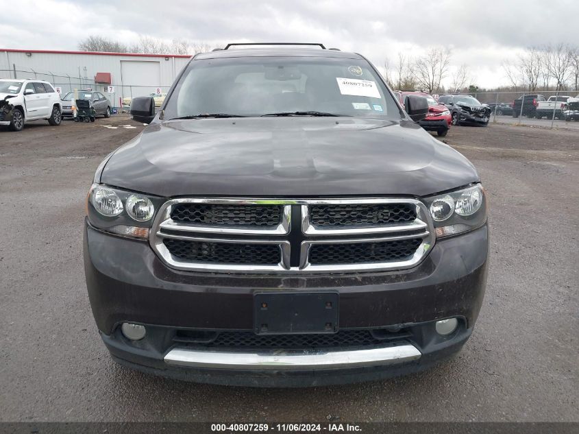 2012 Dodge Durango Crew VIN: 1C4RDJDGXCC285916 Lot: 40807259