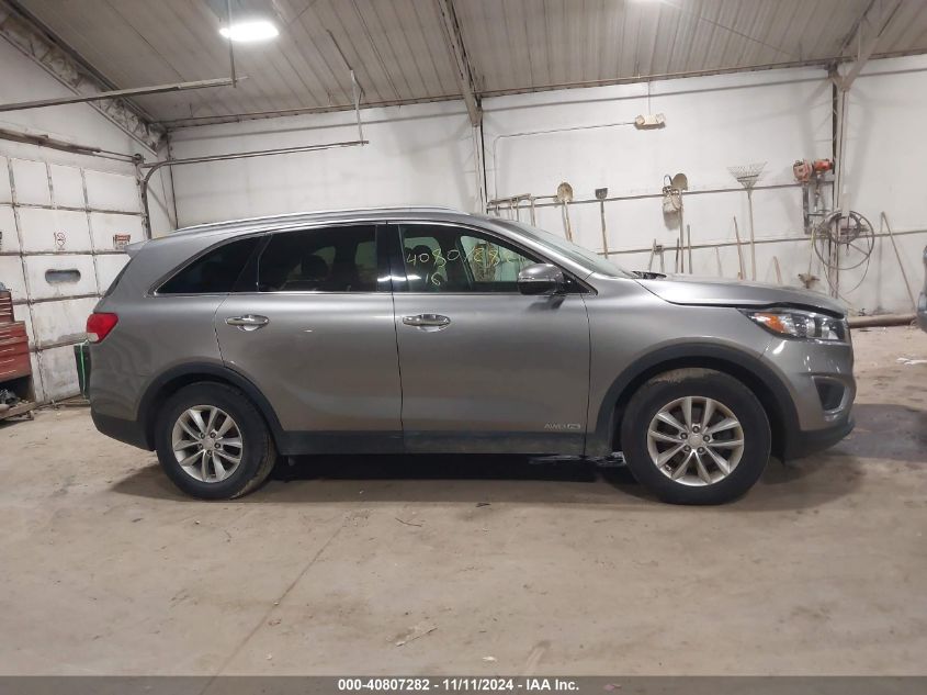 2016 Kia Sorento 3.3L Lx VIN: 5XYPGDA54GG024821 Lot: 40807282