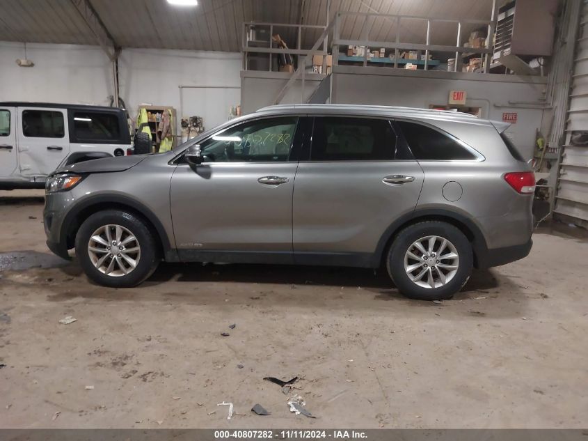 2016 Kia Sorento 3.3L Lx VIN: 5XYPGDA54GG024821 Lot: 40807282