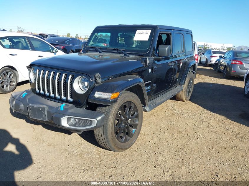 VIN 1C4JJXP65PW552864 2023 Jeep Wrangler, Sahara 4X4 no.2