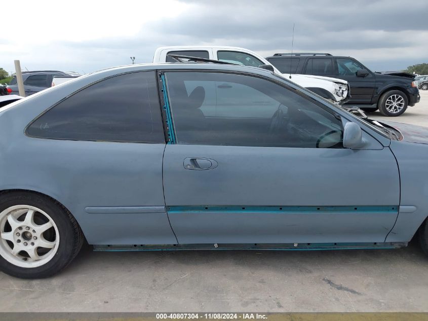 1995 Honda Civic Ex VIN: 1HGEJ1227SL059606 Lot: 40807304