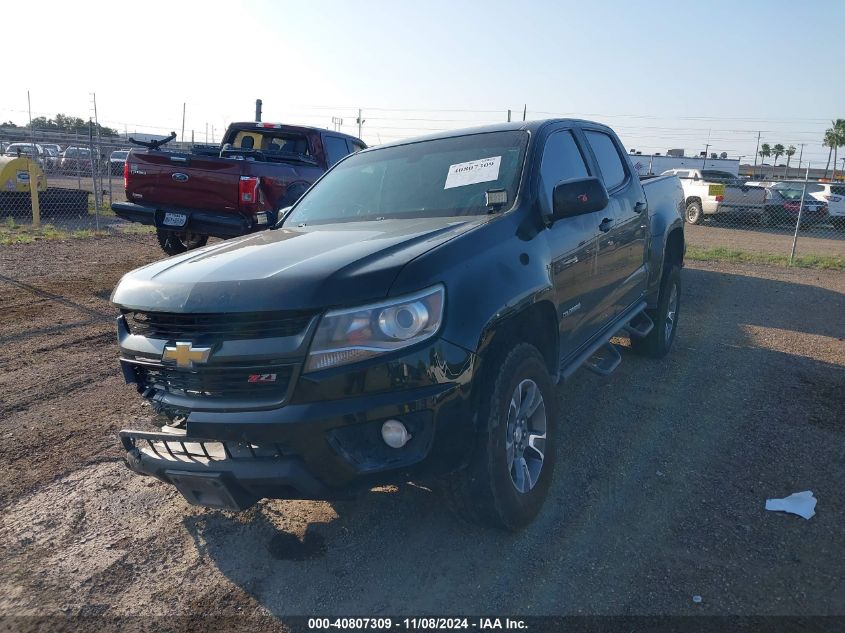 VIN 1GCGTDEN7H1191794 2017 Chevrolet Colorado, Z71 no.2