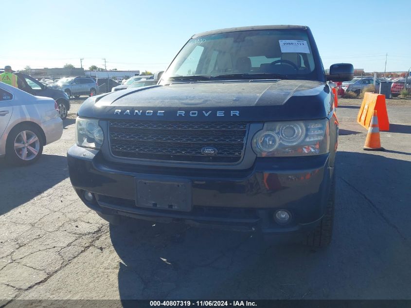 2011 Land Rover Range Rover Hse VIN: SALMF1D46BA337295 Lot: 40807319