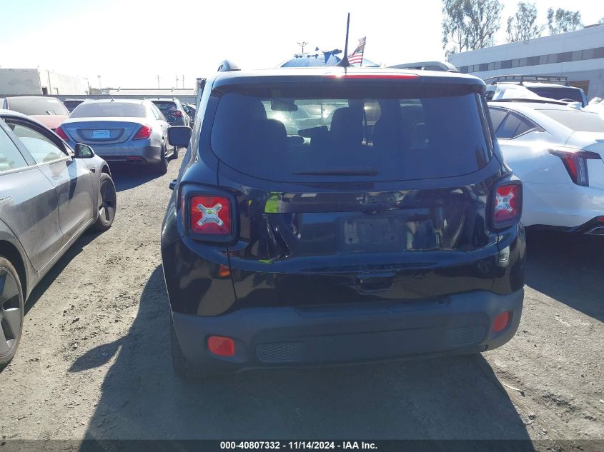 2018 Jeep Renegade Altitude Fwd VIN: ZACCJABB8JPH61742 Lot: 40807332