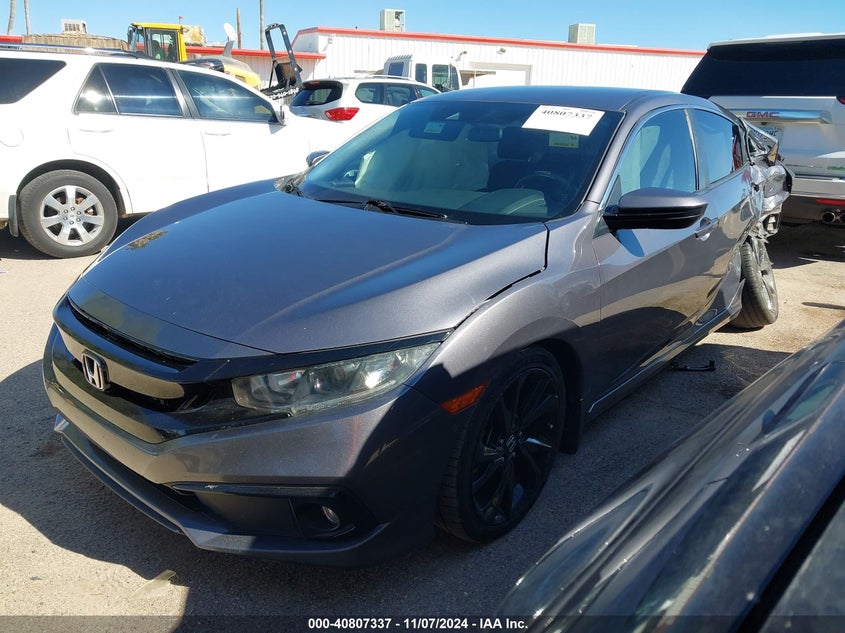 VIN 19XFC2F88KE006925 2019 HONDA CIVIC SPORT