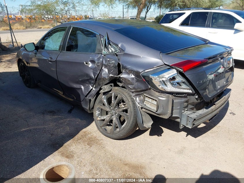 VIN 19XFC2F88KE006925 2019 HONDA CIVIC SPORT