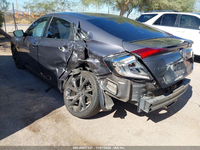 2019 Honda Civic Sport VIN: 19XFC2F88KE006925 Lot: 40807337