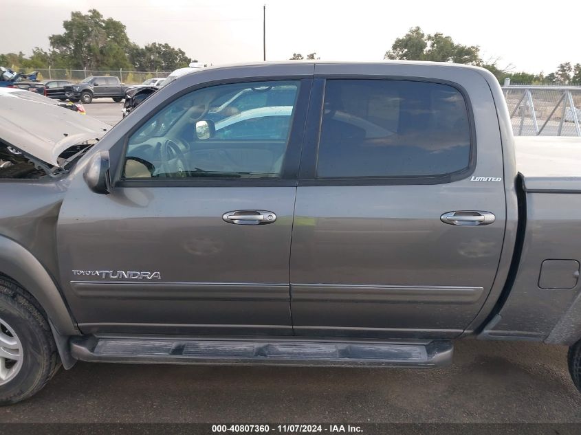 2005 Toyota Tundra Limited V8 VIN: 5TBET38115S466660 Lot: 40807360