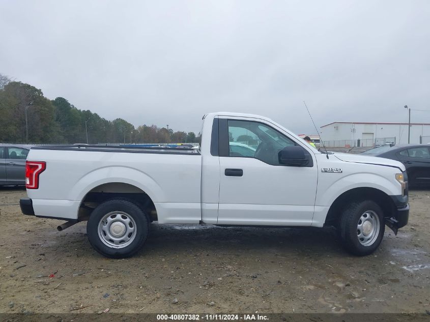 2016 Ford F-150 Xl VIN: 1FTMF1C80GFD32583 Lot: 40807382