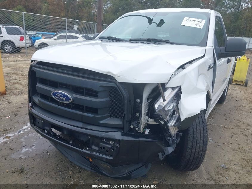 2016 Ford F-150 Xl VIN: 1FTMF1C80GFD32583 Lot: 40807382