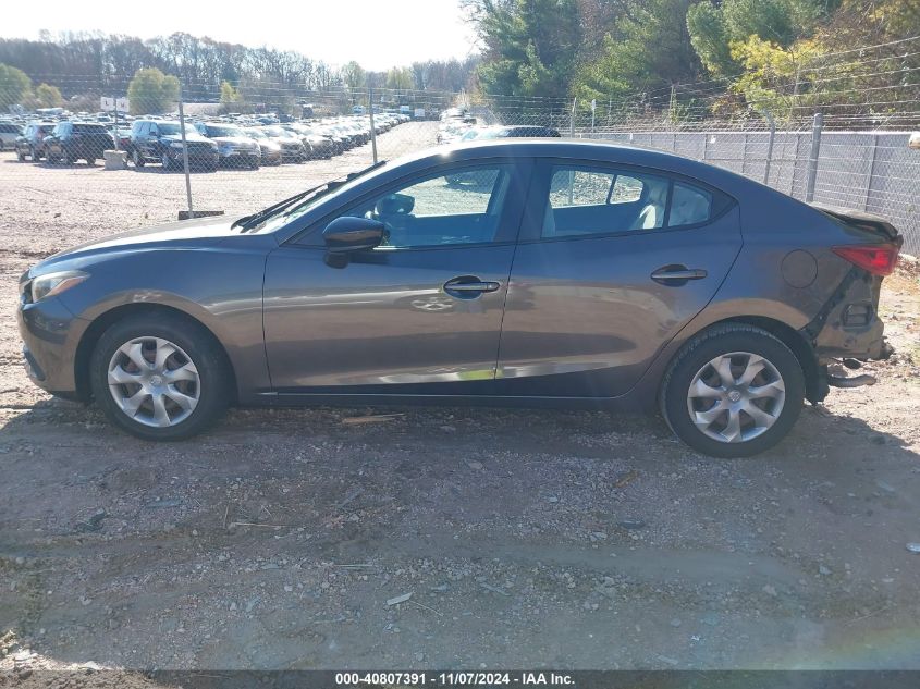 2014 MAZDA MAZDA3 I SV - JM1BM1T77E1172376