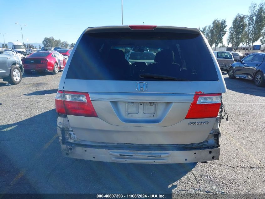 2006 Honda Odyssey Lx VIN: 5FNRL38216B071627 Lot: 40807393