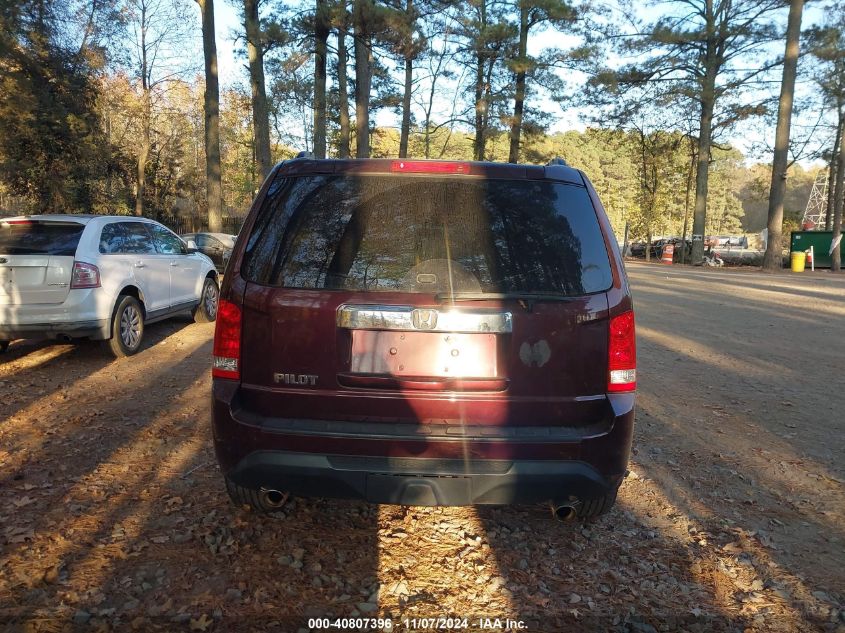 2012 Honda Pilot Ex VIN: 5FNYF3H43CB039259 Lot: 40807396