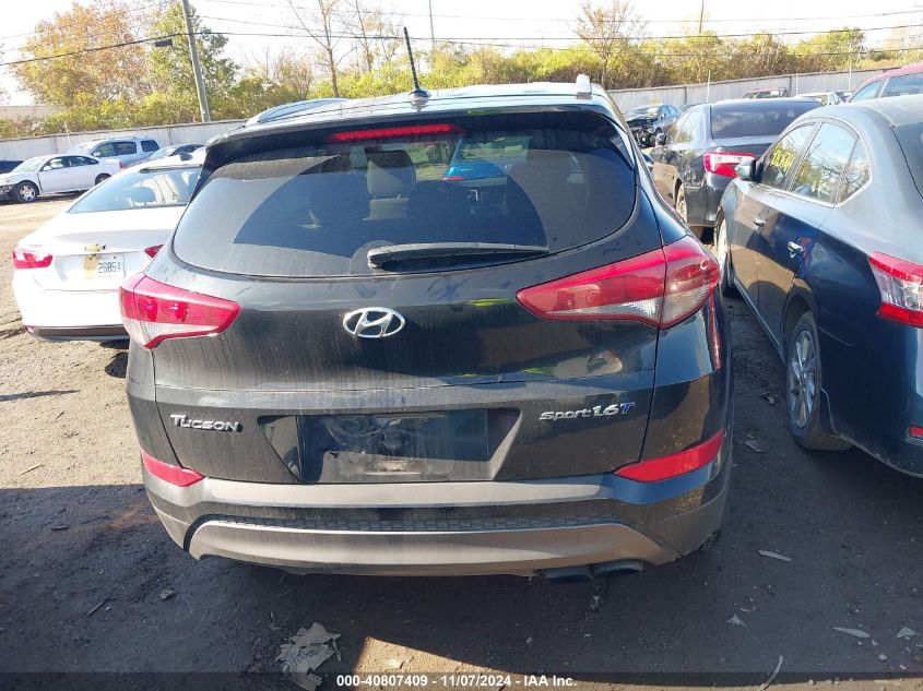 2016 Hyundai Tucson Sport VIN: KM8J33A21GU212563 Lot: 40807409