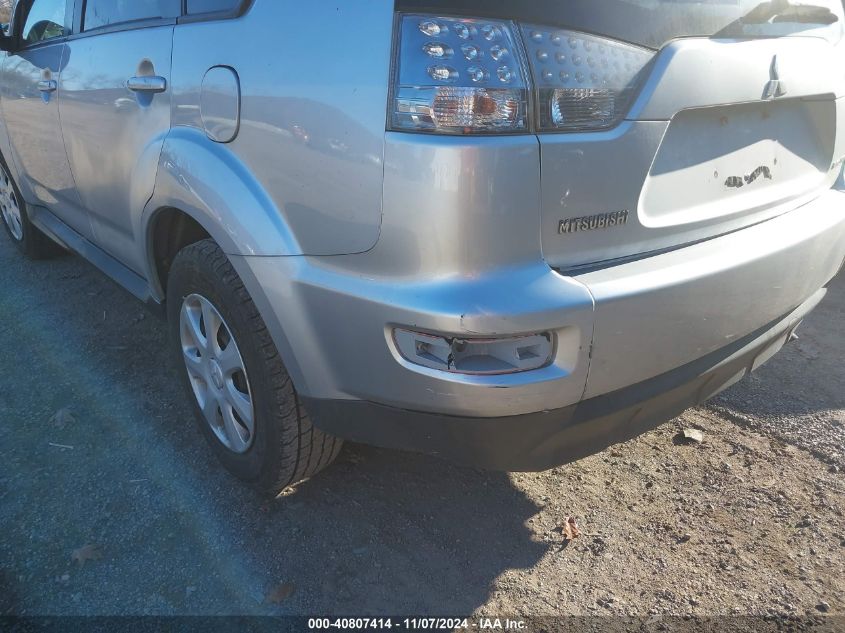 2012 Mitsubishi Outlander Es VIN: JA4AS2AW0CU030295 Lot: 40807414