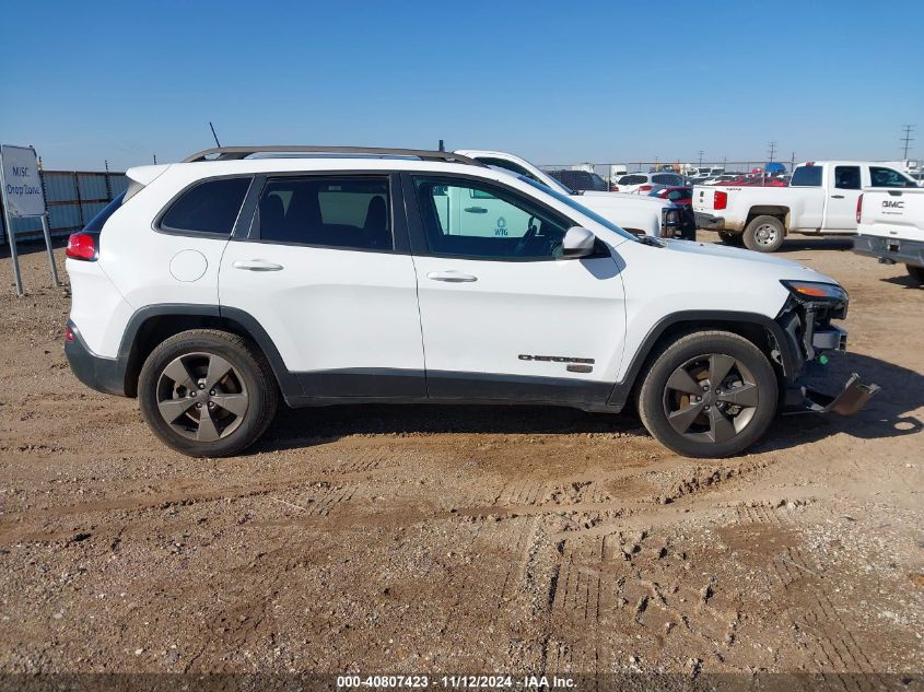 2016 Jeep Cherokee 75Th Anniversary VIN: 1C4PJMCS0GW277030 Lot: 40807423