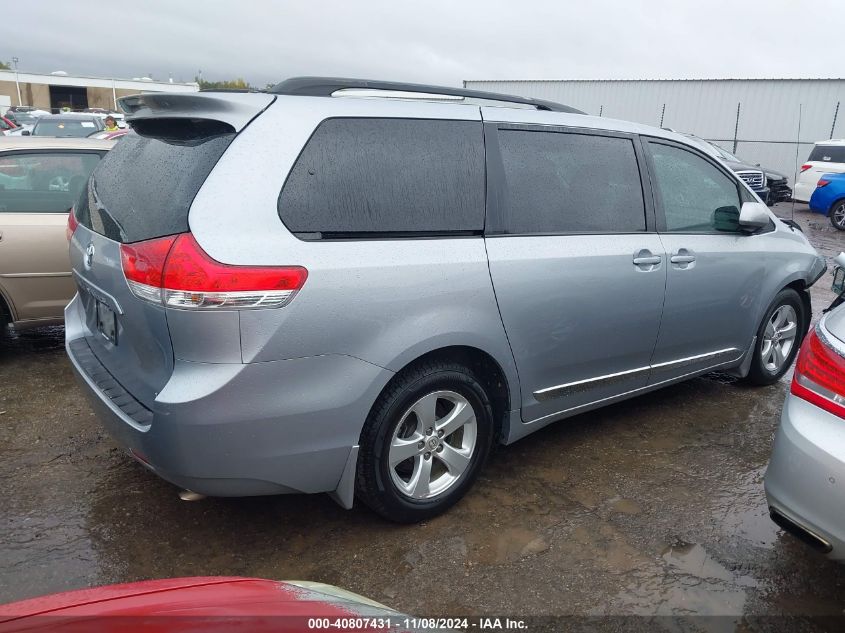 2013 Toyota Sienna Le V6 8 Passenger VIN: 5TDKK3DC7DS396729 Lot: 40807431