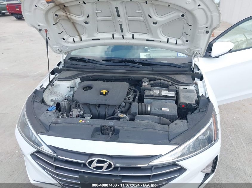 2019 Hyundai Elantra Se VIN: 5NPD74LF0KH472001 Lot: 40807438