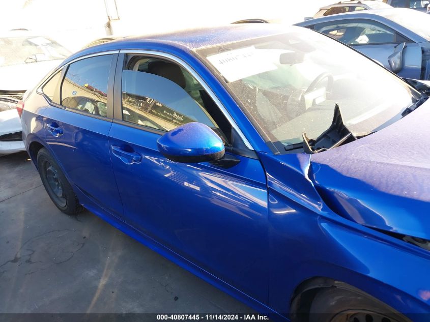 2022 Honda Civic Lx VIN: 2HGFE2F23NH518415 Lot: 40807445