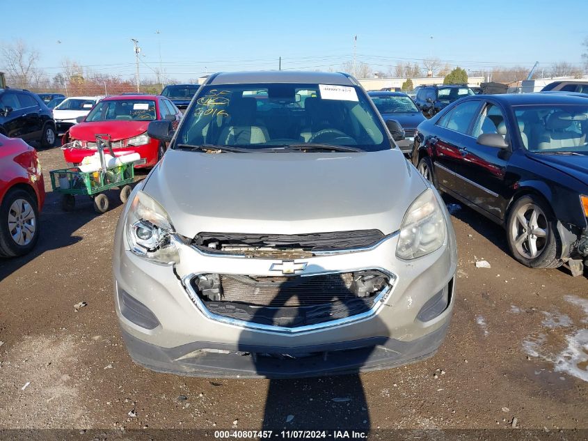 2016 Chevrolet Equinox Ls VIN: 2GNALBEK4G1115966 Lot: 40807457