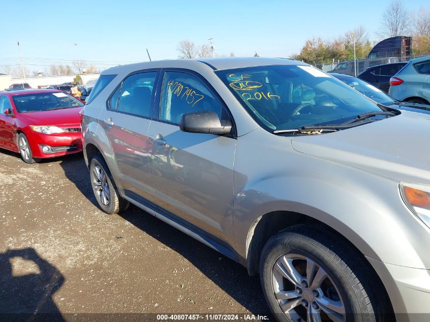 2016 Chevrolet Equinox Ls VIN: 2GNALBEK4G1115966 Lot: 40807457